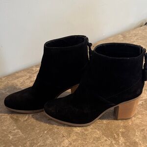 Black Suede Ankle Boots